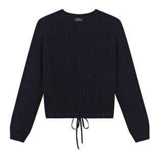A.P.C. Taeko 100% Wool Sweater Navy M